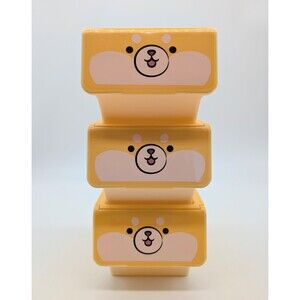 Miniso Shiba Mini Family Storage Boxes Teens Makeup Vanity Stackable